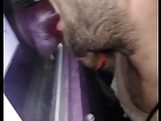 Big Cock Deepthroat Dildo Oral Public Sucking